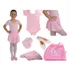 Roupa  De Ballet Conjunto Balé Com Bolsa Linda Bailarina