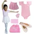 Roupa  De Ballet Conjunto Balé Com Bolsa Linda
