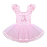 Roupa De Ballet Infantil Com Tutu Fantasia Bailarina Luxo