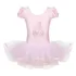 Roupa De Ballet Infantil Com Tutu Fantasia Bailarina Luxo 