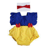 Roupa De Bebê Branca De Neve