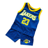 Roupa De Bebê Los Angeles Lakers Nba Lebron James Basquete