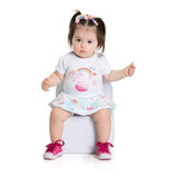 Roupa De Bebê Menina Conjunto Menina Blusa E Shorts saia