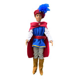 Roupa De Boneco Príncipe Com Boina
