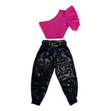 Roupa De Brilho Infantil Moda Festas Roupa Natal Reveillon