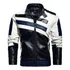 Roupa De Corrida De Inverno Masculina De Couro Para Motocicl