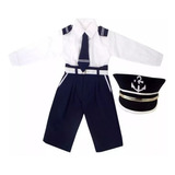 Roupa De Marinheiro Infantil 9a24meses