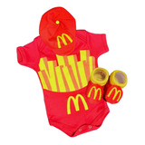 Roupa De Menino Bebê Body boina E Meia Tematica Presente