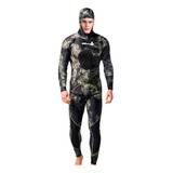 Roupa De Mergulho 3mm Jardineira Pescasub 3mm Neoprene