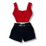 Roupa De Natal Conjunto Infanto Juvenil Look Festas Novidade