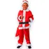 Roupa De Papai Noel Infantil Fantasia Natal Menino Completa