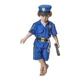Roupa De Policial Infantil Completa Carnaval