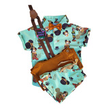 Roupa Do Mickey Safari Menino 5 Peças Festa Safari Do Mickey