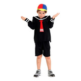 Roupa Do Quico Infantil Kiko Turma Do Chaves Licenciada