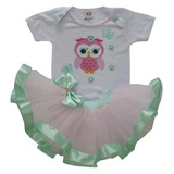 Roupa E Fantasia Infantil Corujinha Bebe Cute Borboletas