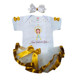 Roupa E Fantasia Tutu Nossa Senhora De Lourdes Religioso Kit