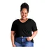 Roupa Feminina Bata Plus Size Com Decote Nas Costas