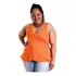 Roupa Feminina Bata Plus Size Transpassada Com Fivela +56