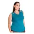 Roupa Feminina Bata Regata Alça Larga Com Detalhe No Ombro