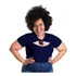 Roupa Feminina Blusa Bata Amarração No Decote Plus Size