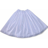 Roupa Feminina Saia Branca Rodada Umbanda 4m Roda Candomblé