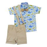 Roupa Fundo Do Mar Infantil Conjunto