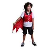 Roupa Halloween Infantil Vampiro