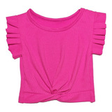 Roupa Infantil Blusa Cropped
