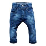 Roupa Infantil Calça Jeans Elastano Confortável