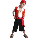 Roupa Infantil De Carnaval Cigano Pirata