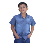 Roupa Infantil Juvenil Blusa Camisa Jeans