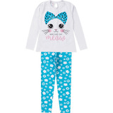 Roupa Infantil Juvenil Menina Kit Com 3 Conjuntos 1 Ao 16