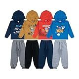 Roupa Infantil Kit 4 Conjunto Moletom Menino Frio Atacado Tamanho 8