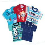 Roupa Infantil Kit 5 Camiseta Menina