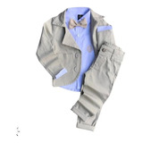 Roupa Infantil Menino Batizado Com Blazer Casamento Festa