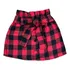 Roupa Infantil Saia Xadrez Mini Diva Tendência Blogueirinha