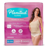 Roupa Íntima Descartável Femme Active Mulher G E Xg 8 Unidades Plenitud