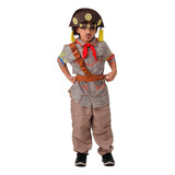 Roupa Lampião Cartucheira Fantasia Junina Quadrilha 5 Pçs