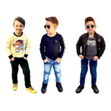 Roupa Masculina Infantil Kit