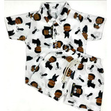 Roupa Mauricinho Conjunto Floral
