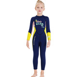 Roupa Mergulho 2 5mm Fatos De Banho Infantis Espessamento