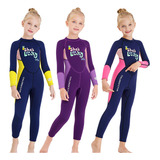 Roupa Mergulho Infantil Neoprene De Banho Engrossada 2 5mm