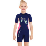 Roupa Neoprene Mergulho Infantil2 5mm Proteção Solar Quente