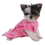 Roupa Outono Vestido Soft Pet Cachorro