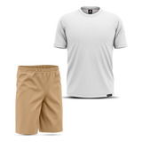 Roupa Padrão Uniforme Presídio Penitenciária Camisa E Shorts