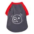 Roupa Para Cachorro Camiseta Duo Color Cinza G
