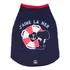 Roupa Para Cachorro Regata Pet Snoopy Beach Marinho Pp