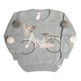 Roupa Para Inverno Sweater Tricot Infantil Menina Chloe