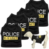 Roupa Pet K9 Police Para Cachorros