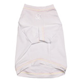 Roupa Pet Roupinha Cachorro Gato Proteção Uv50 Branca Petjr